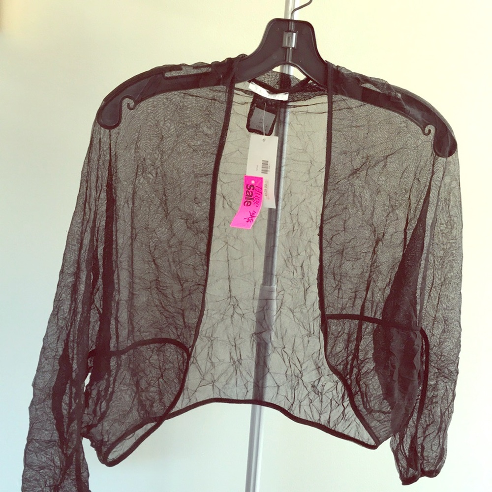 J . J .Garella  Mesh Cardigan